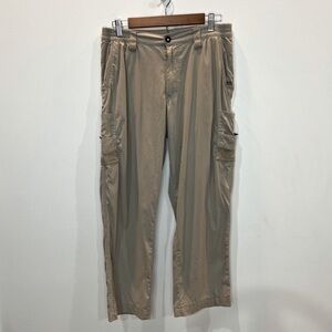 Magellan Fish Gear Men's Cargo Pants Size‎ Medium Khaki Pockets Outdoors